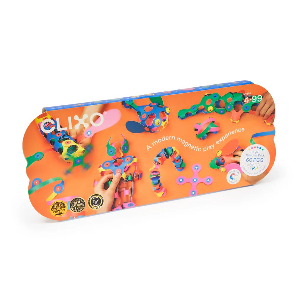 Clixo - Super Rainbow Pack - 60 stuks