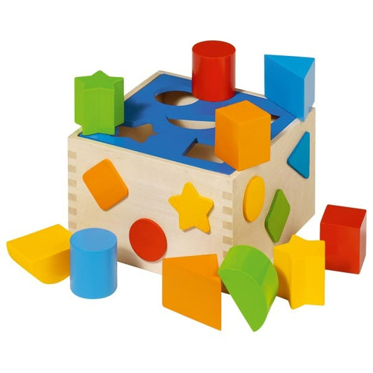 Vormenstoof Hout - Blauw