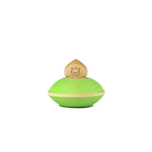 Houten Ufo – Lichtgroen