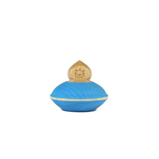 Houten Ufo – Blauw