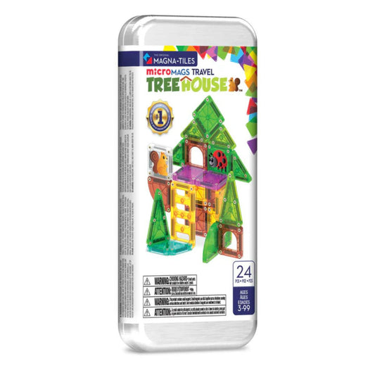 MicroMAGS Travel Set - Tree House - 24 stuks