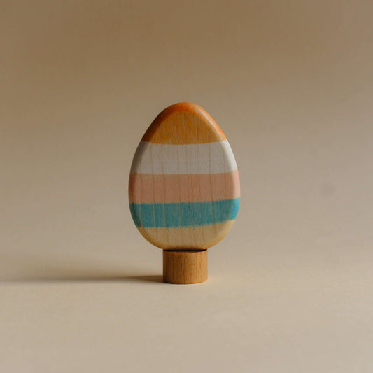 Steker Paasei - Gestreept