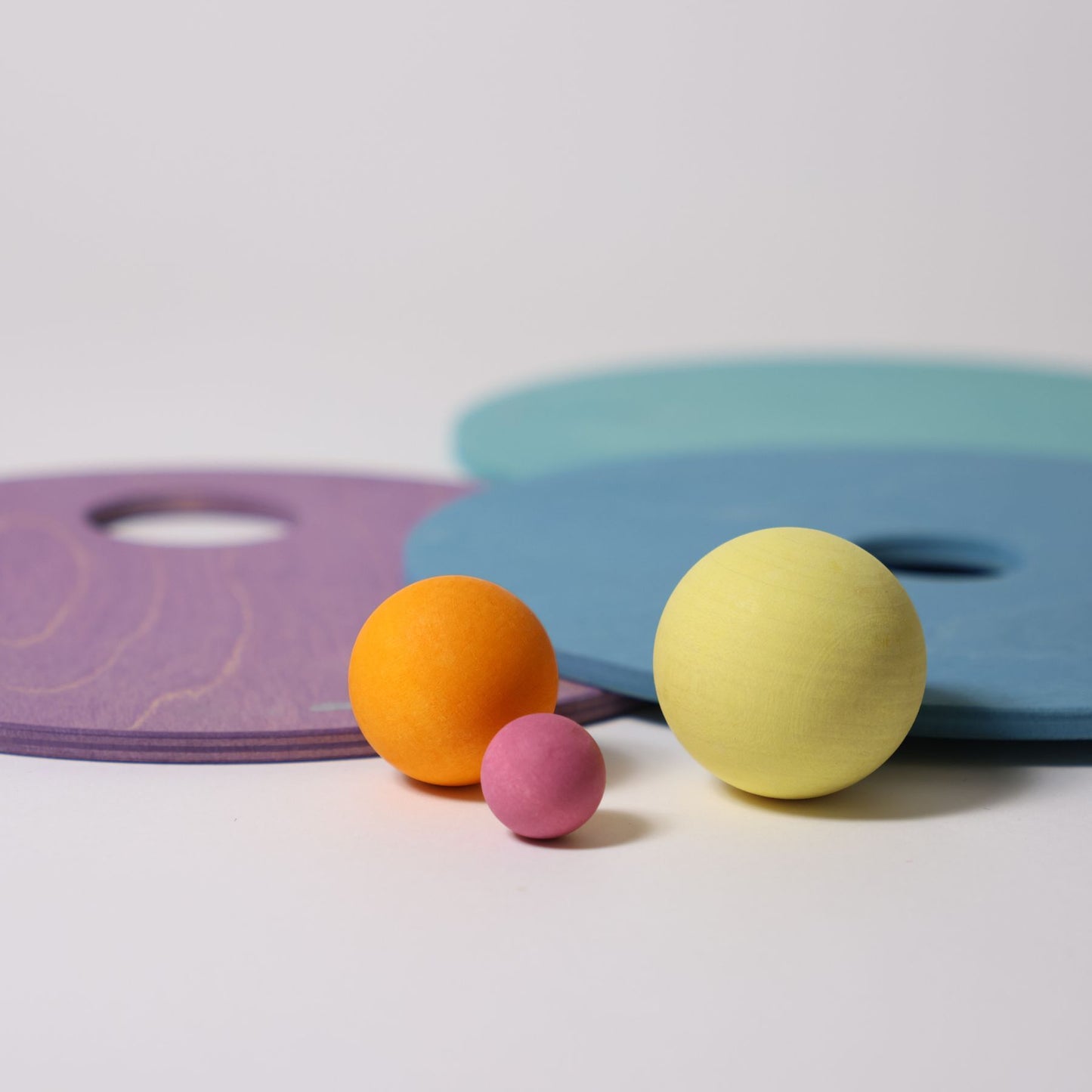 GRIMM’S x Stapelstein® Rolling Discs Cool Pastel