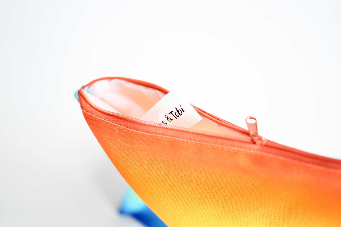 Wasbaar boterhamzakje - Regenboog - 20x20cm