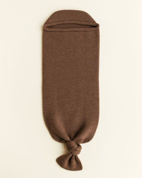 Cocoon van merinowol - mokka
