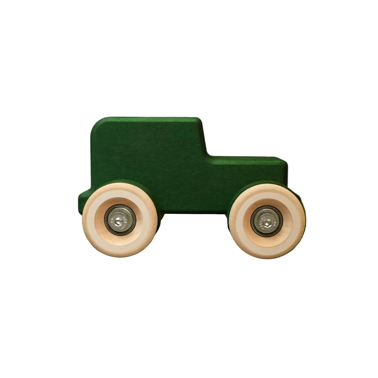 Chunkies No. 05 - Houten Groene Speelgoedauto - The Explorer