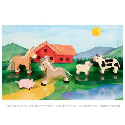 Houten dieren - Set - Boerderijdieren