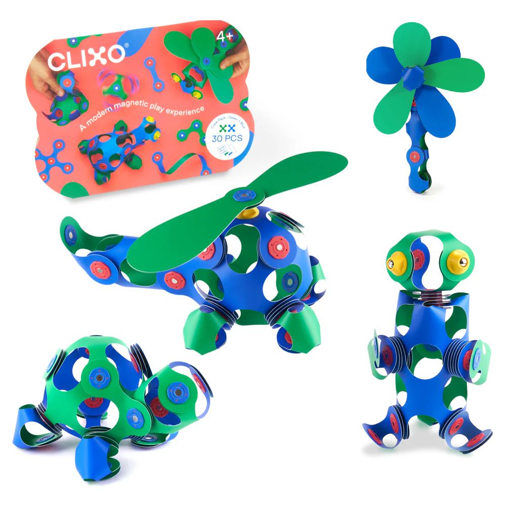 Clixo – Crew Pack – Blue & Green