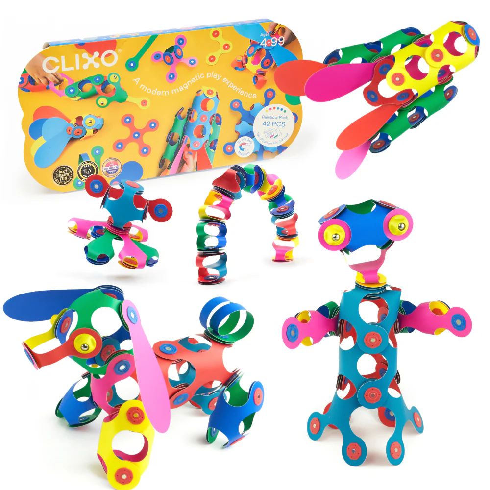 Clixo - Rainbow Pack - 42 stuks