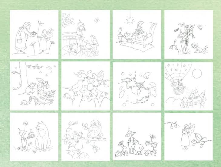 Silhouette kleurblok Toverlux