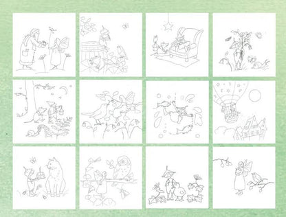 Silhouette kleurblok Toverlux