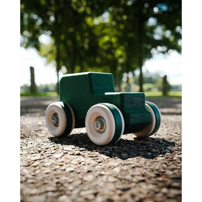 Chunkies No. 05 - Houten Groene Speelgoedauto - The Explorer
