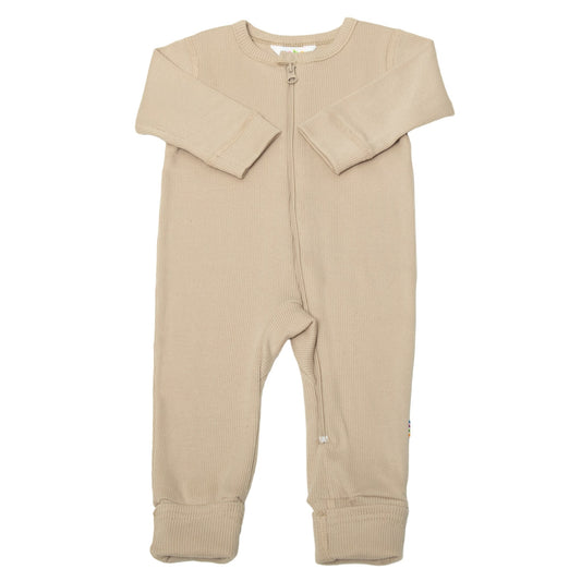 Jumpsuit zand - 100% biologisch katoen