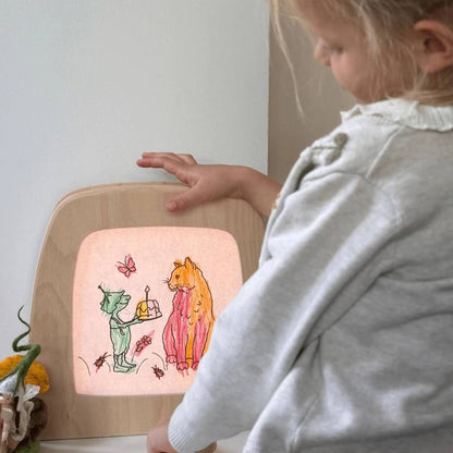 Silhouette kleurblok Toverlux