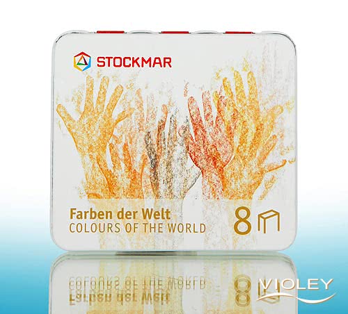 Stockmar Wasblokjes Kleuren van de Wereld – 8 stuks