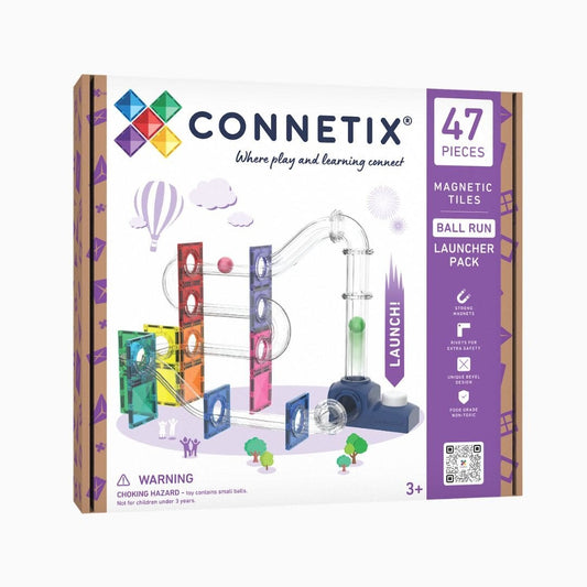 Connetix Ball Run Launcher Pack – 47 stuks