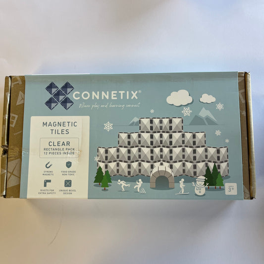 Connetix rectangle clear pack