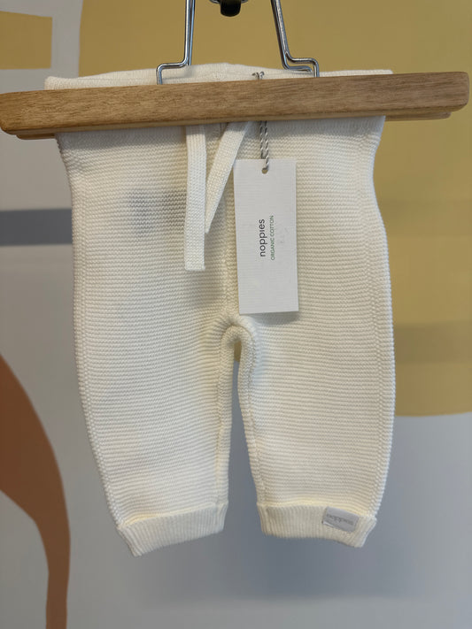 Broekje Noppies wit (biologisch katoen)