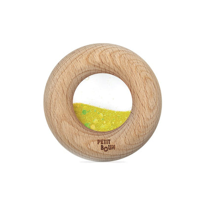 Petit Boum Sensorische Donut - Geel
