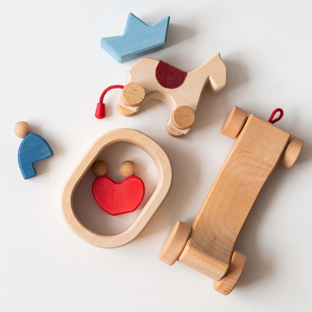 Houten Koets – Paard met Wagen