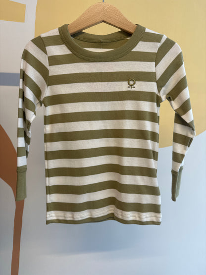 Katvig gestreept T-shirt lange mouw | biologisch katoen