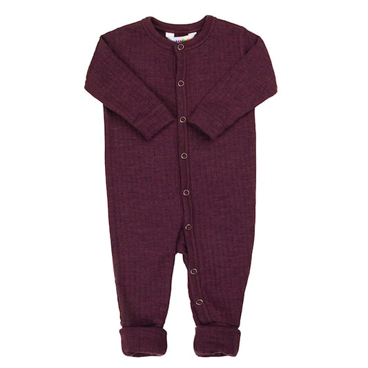 Jumpsuit wol - Plum
