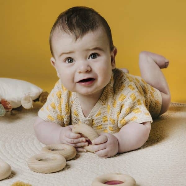 Petit Boum Sensorische Donut - Paars