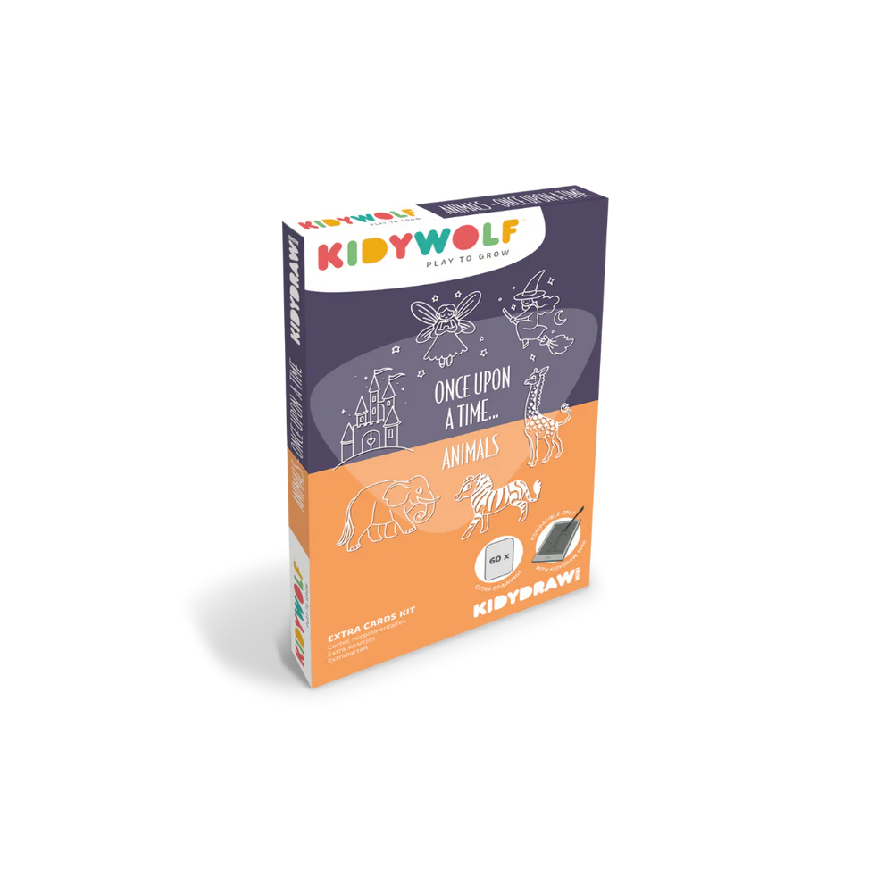 Kidydraw mini extra tekenkaarten Sprookjes & Dieren