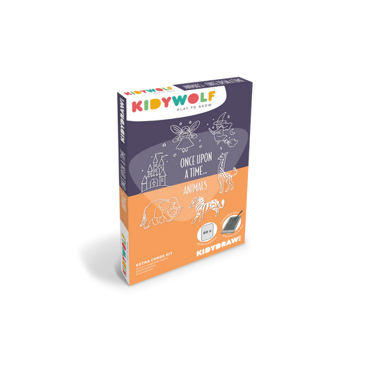 Kidydraw mini extra tekenkaarten Sprookjes & Dieren