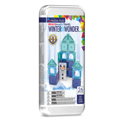 MicroMags travel set - Winter Wonder - 26 stuks