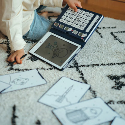 Kidydraw mini extra tekenkaarten Galaxy & Dino’s