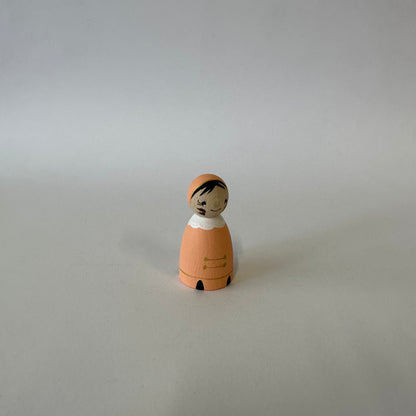 Pietje klein - pastel oranje