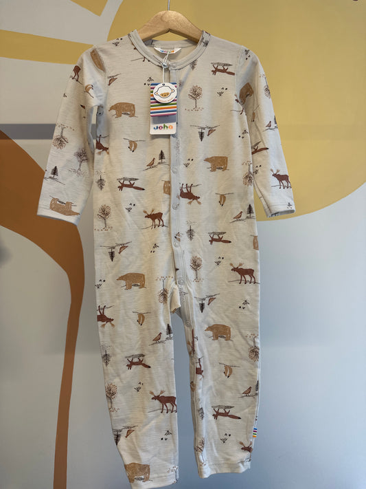 Joha jumpsuit bosdieren | wol