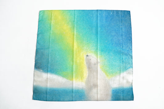 Speeldoek - Lot Bouwes - IJsbeer 50 x 50 cm