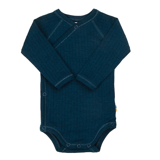 Overslagromper wol Dark Turquoise