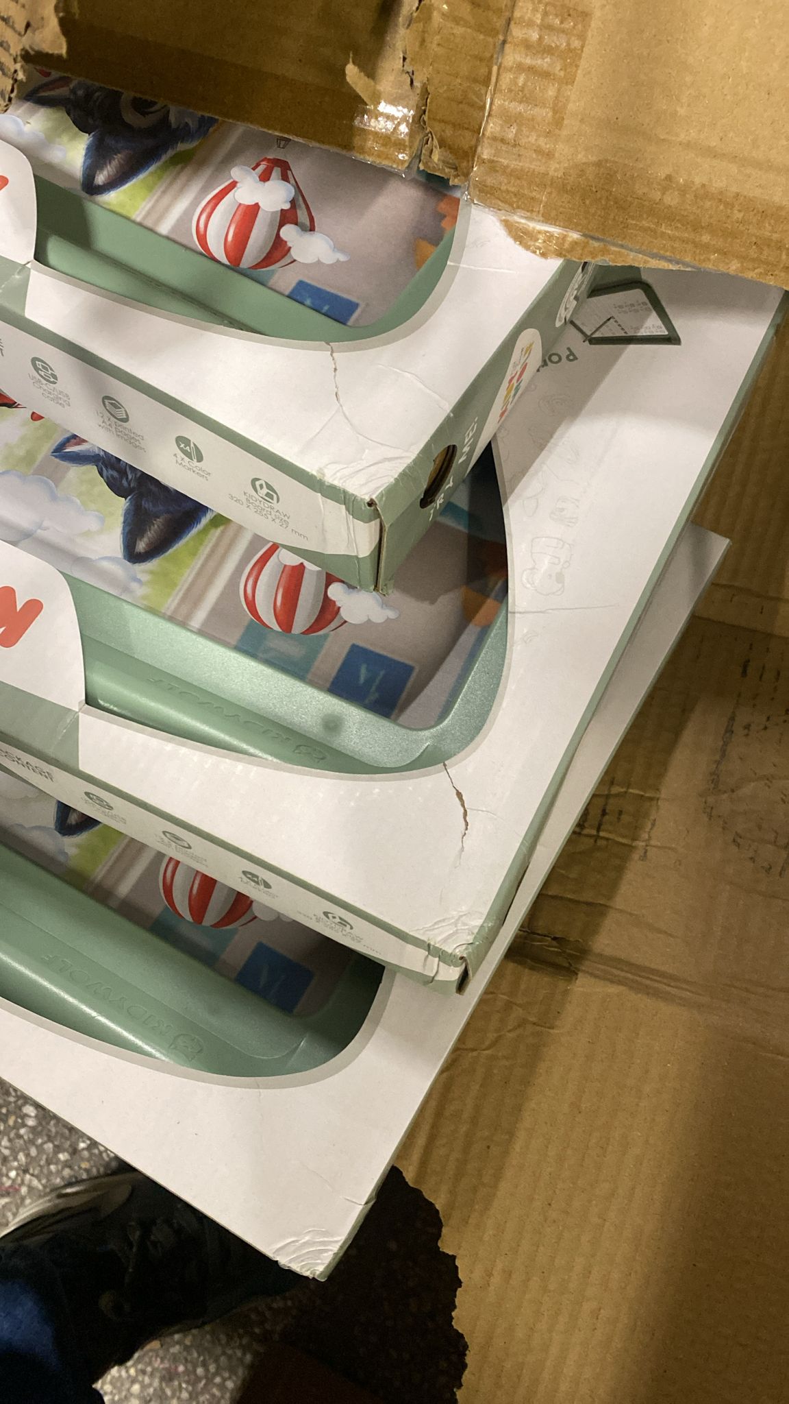 Kidydraw Pro - KAPOTTE VERPAKKING