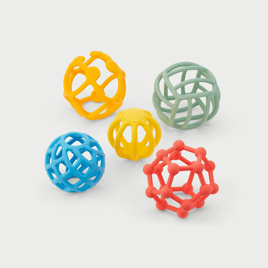 Siliconen ballen regenboog