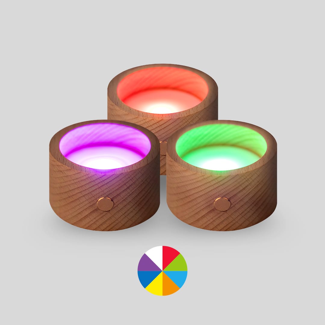 Magic Lamp voor sensorische flessen