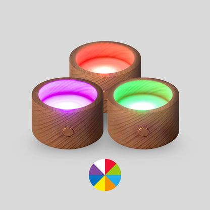 Magic Lamp voor sensorische flessen