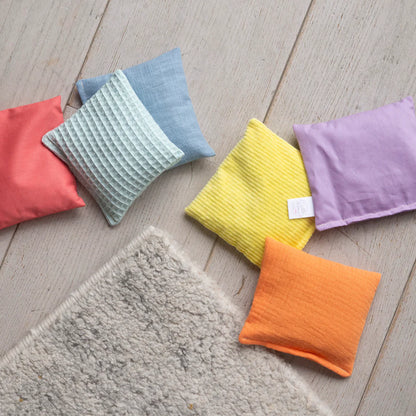 7 Pittenzakjes set - Pastel + waves