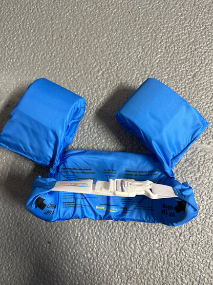 Puddle jumper | haai | blauw | happyswimmer | 14 - 23 KG