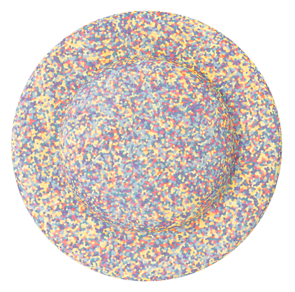 Balance board confetti pastel