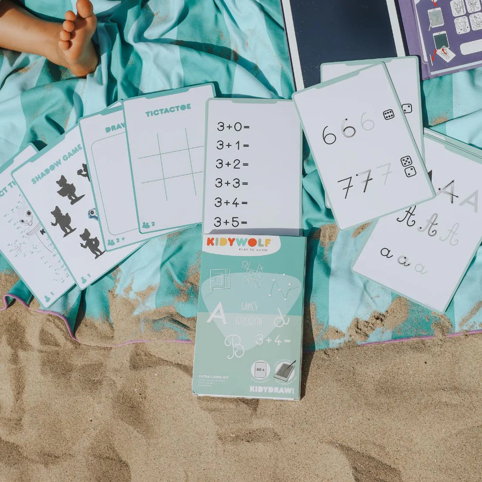 Kidydraw mini extra tekenkaarten Spelletjes & Onderwijs