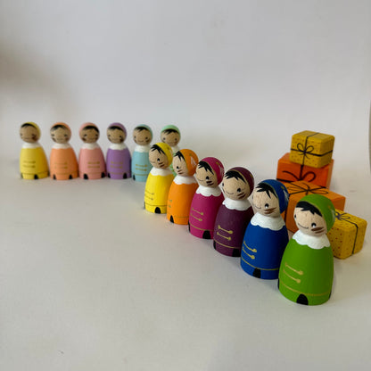 Pietje klein - pastel oranje