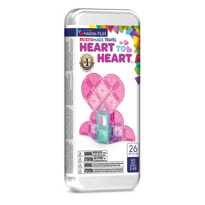 MicroMAGS Travel set - Heart to heart - 26 stuks