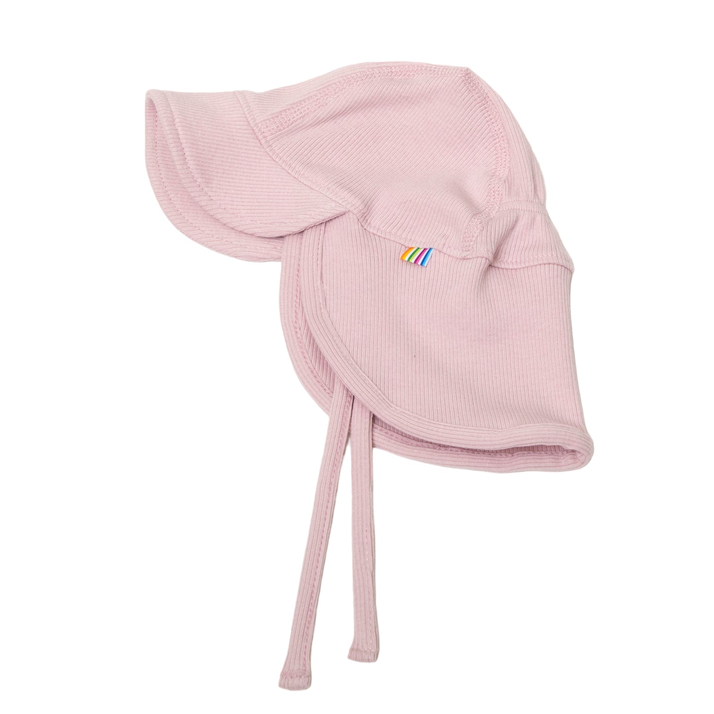 Zonnehoedje roze rib - biologisch katoen