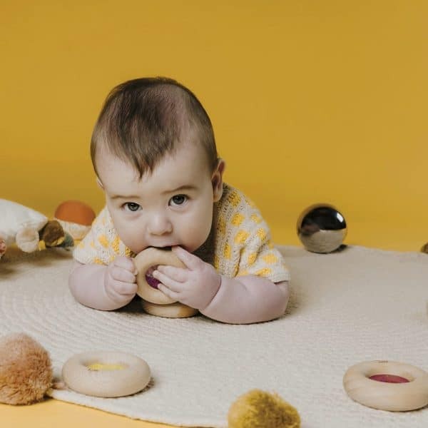Petit Boum Sensorische Donut - Paars