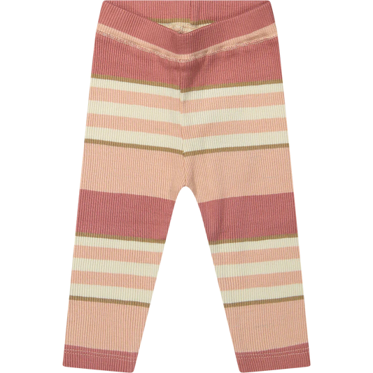 Legging roze gestreept - Riffle Amsterdam - maat 62 - sample