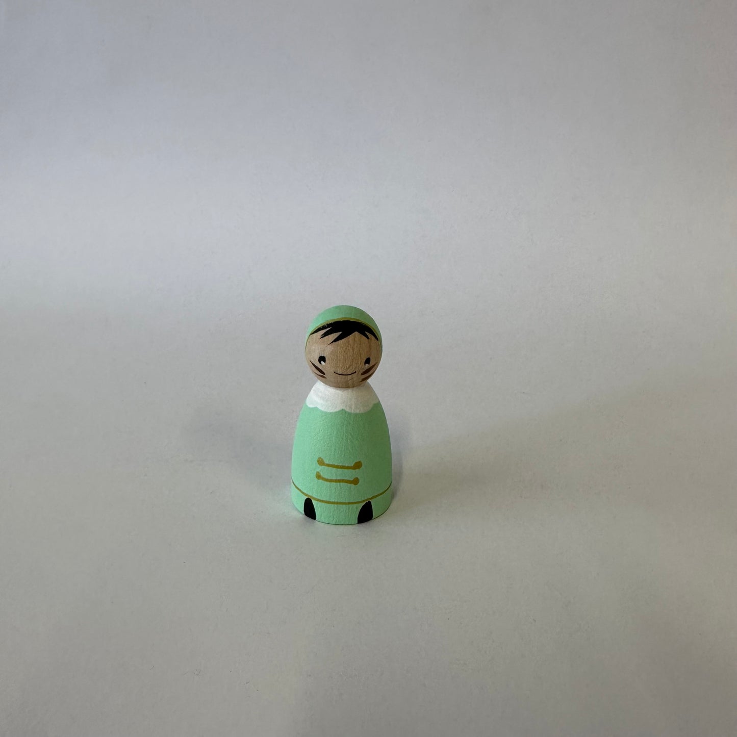 Pietje klein - pastel groen