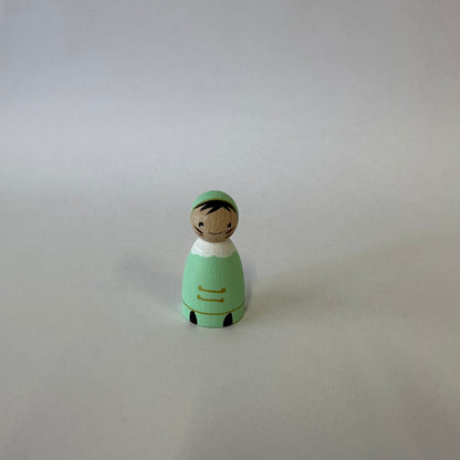 Pietje klein - pastel groen